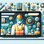 Banner moderno sobre seguridad industrial con enfoque en el Reglamento UE 2023/1230 que deroga al antiguo Real Decreto, mostrando equipos de protección y maquinaria avanzada.