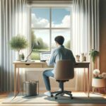 Espacio de Teletrabajo Ideal: Equilibrio y Productividad en Casa